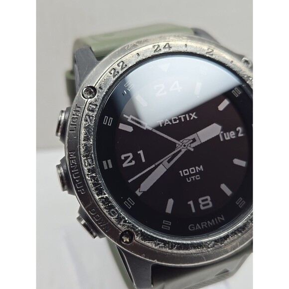 Garmin Tactix Charlie Titanium Sapphire Tactical GPS Smartwatch 51mm 100M Rugged - Picture 6 of 14